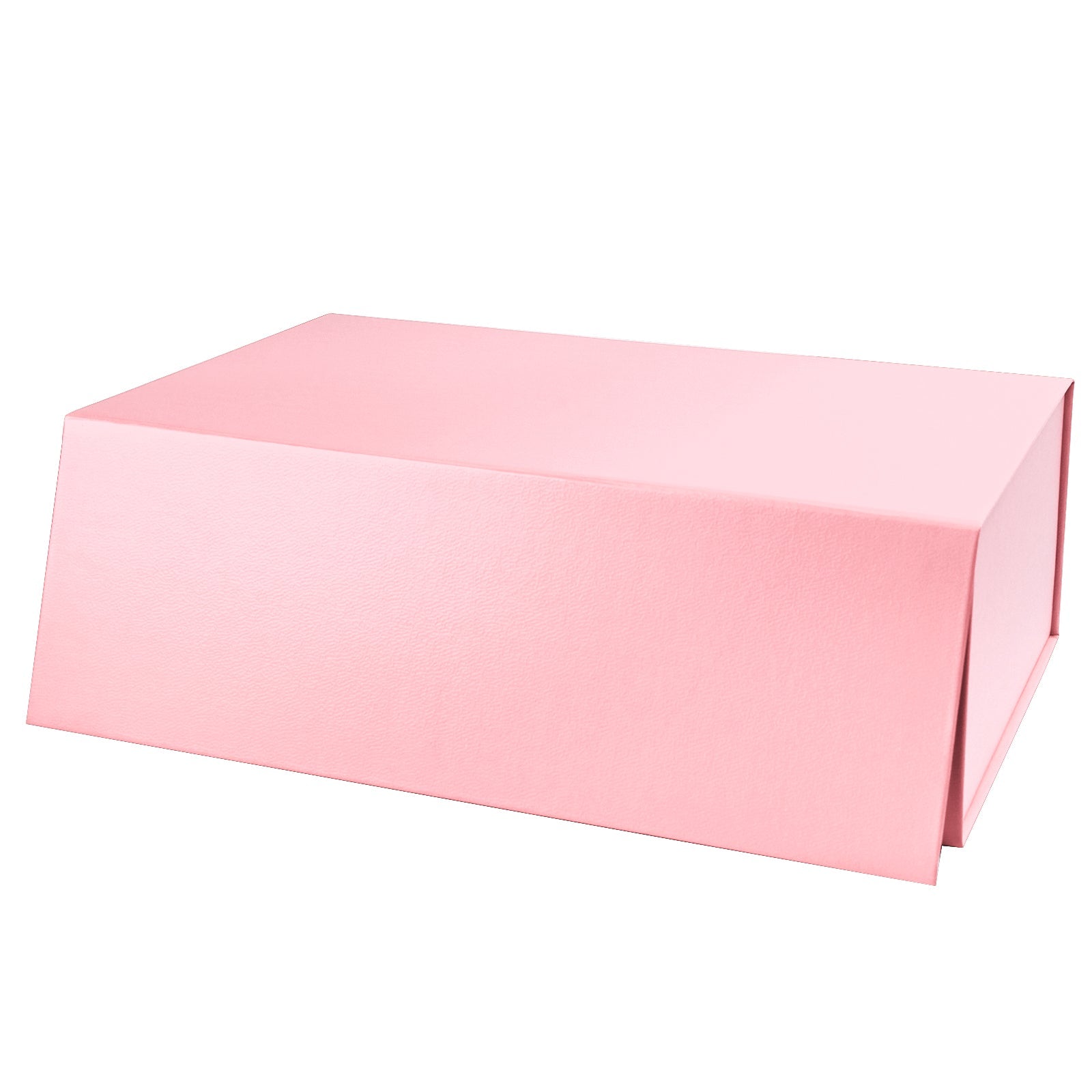 WRAPLA 35X23X10CM PINK Gift Box- Collapsible Gift Box with Magnetic Closure and Tissue Paper, Perfect for Birthday, Party, Holiday, Wedding, Graduation