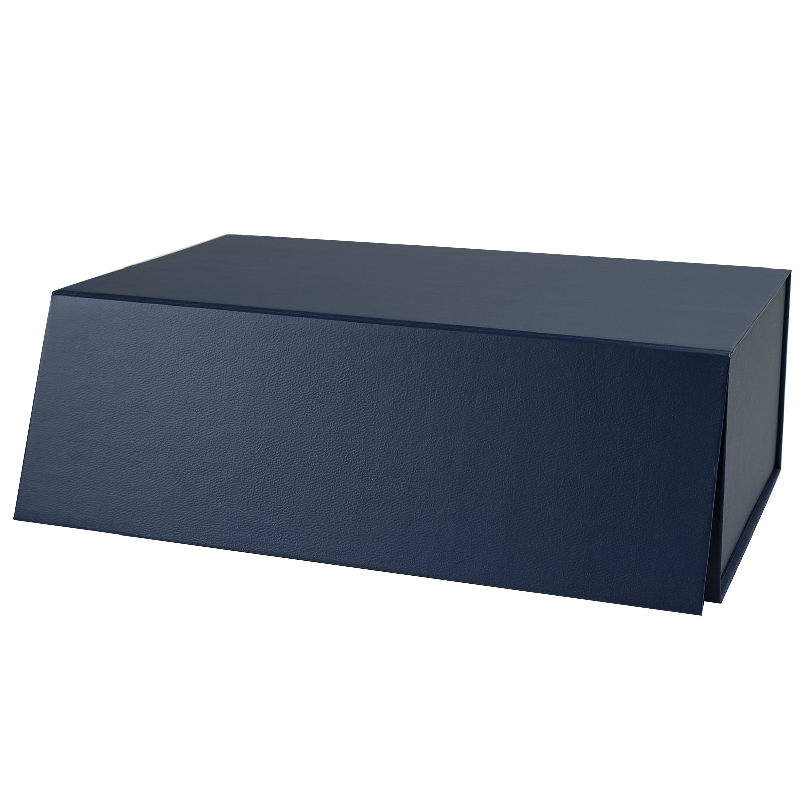 WRAPLA 35X23X10CM Blue Gift Box- Collapsible Gift Box with Magnetic Closure and Tissue Paper, Perfect for Birthday, Party, Holiday, Wedding, Graduation