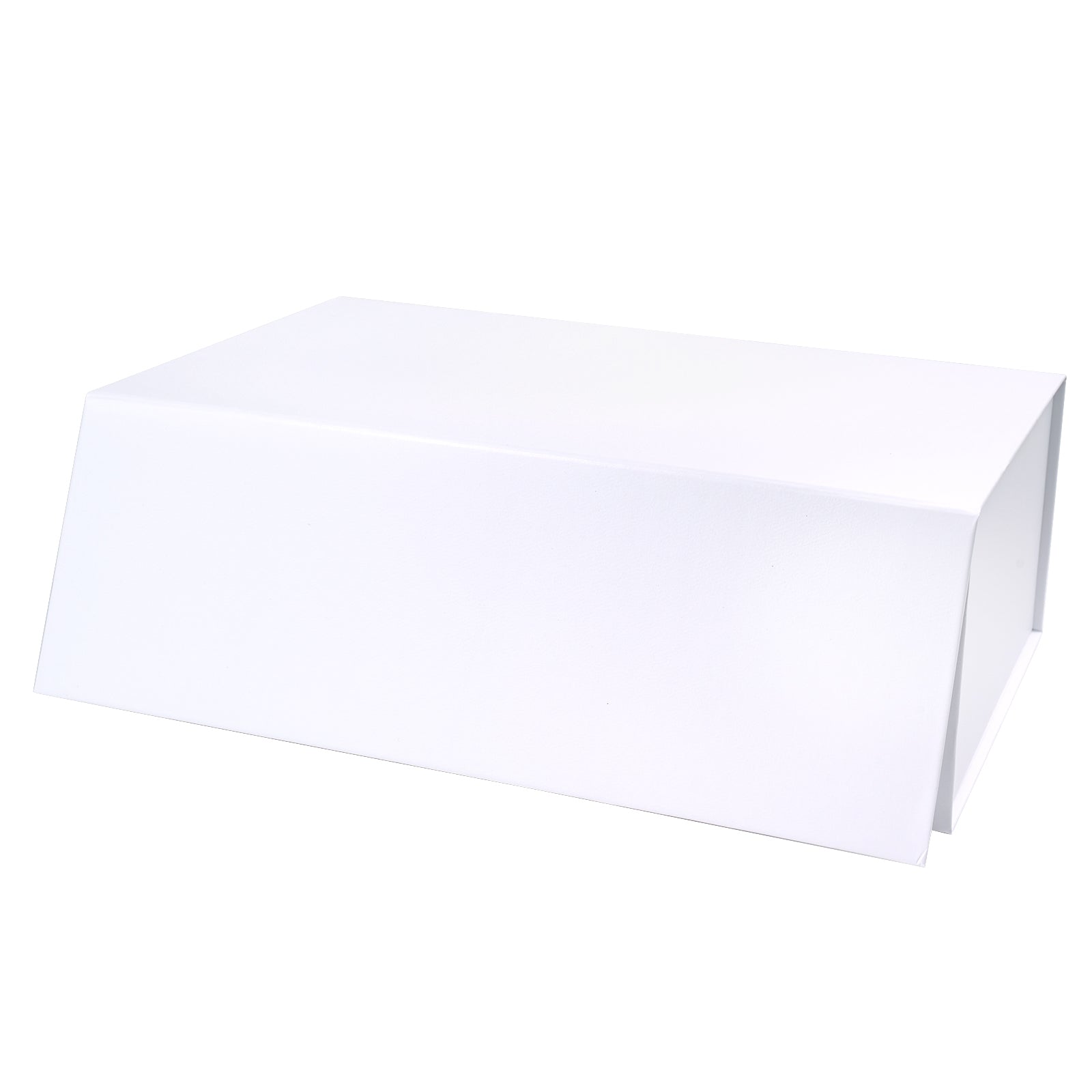 WRAPLA 35X23X10CM White Gift Box- Collapsible Gift Box with Magnetic Closure and Tissue Paper, Perfect for Birthday, Party, Holiday, Wedding, Graduation