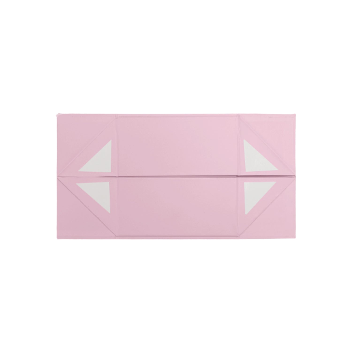 WRAPLA 20X20X10CM Pink Gift Box- Collapsible Gift Box with Magnetic Closure and Tissue Paper, Perfect for Birthday, Party, Holiday, Wedding, Graduation