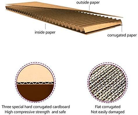 WRAPLA Recyclable Corrugated Box Mailers -10 x 10 x 5cm- White Cardboard Box Black Plaid Printed Shipping Small - 25 Pack